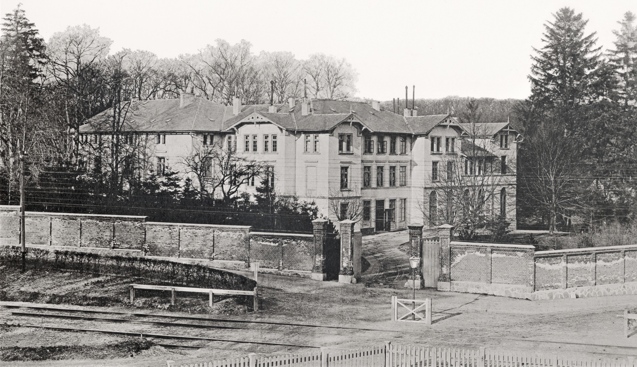 Kalenderblatt Das Wohnhaus Otto von Bismarcks in Friedrichsruh, 1884